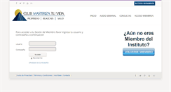 Desktop Screenshot of masterizatuvida.com